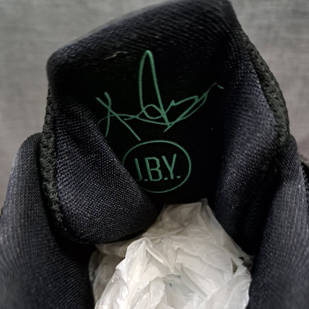 Size 12 Nike Kyrie 2 Green Glow Black Men's Basketball Shoes 819583-007 - Picture 12 of 14